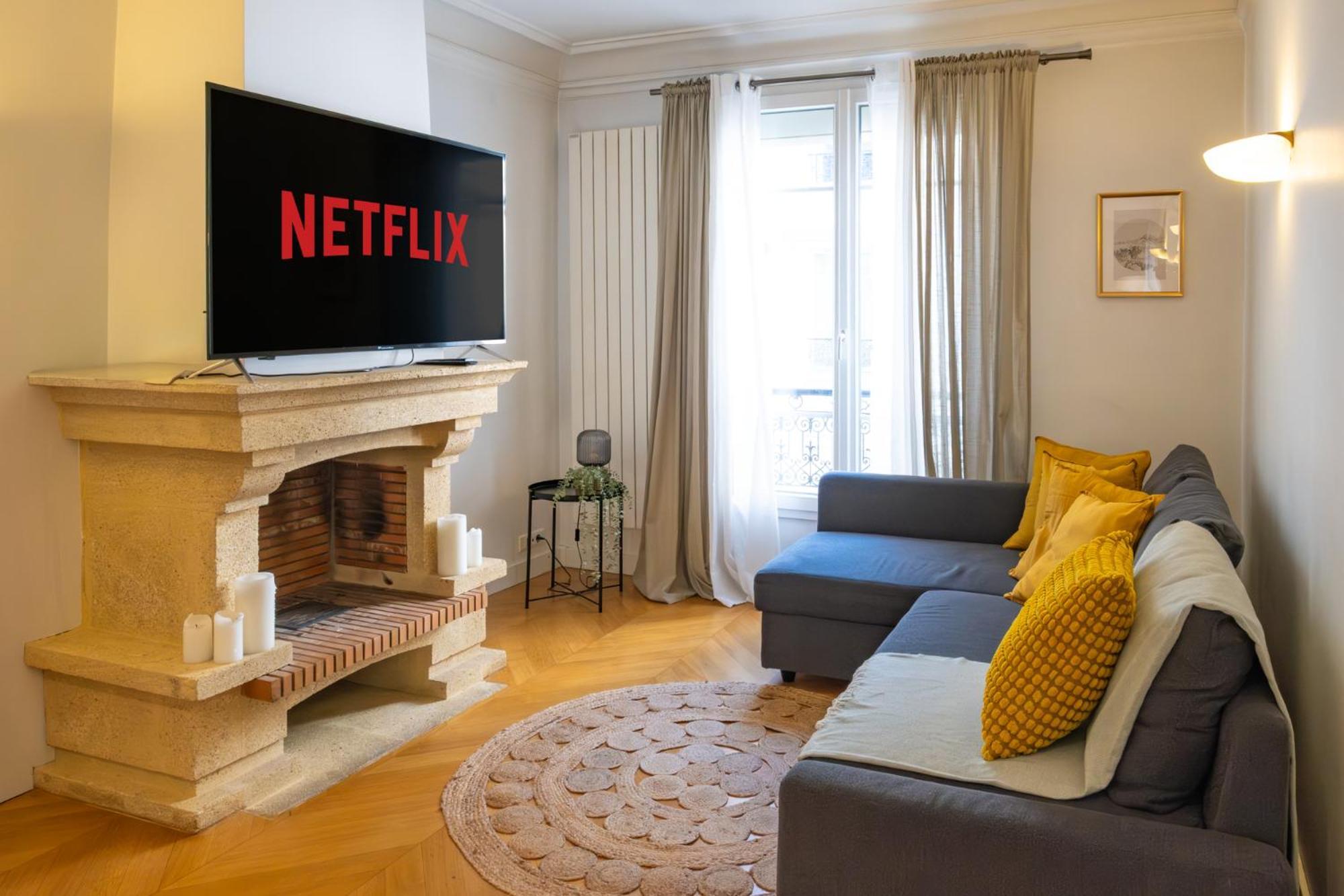 Spacious Apartment For 6 People París Exterior foto