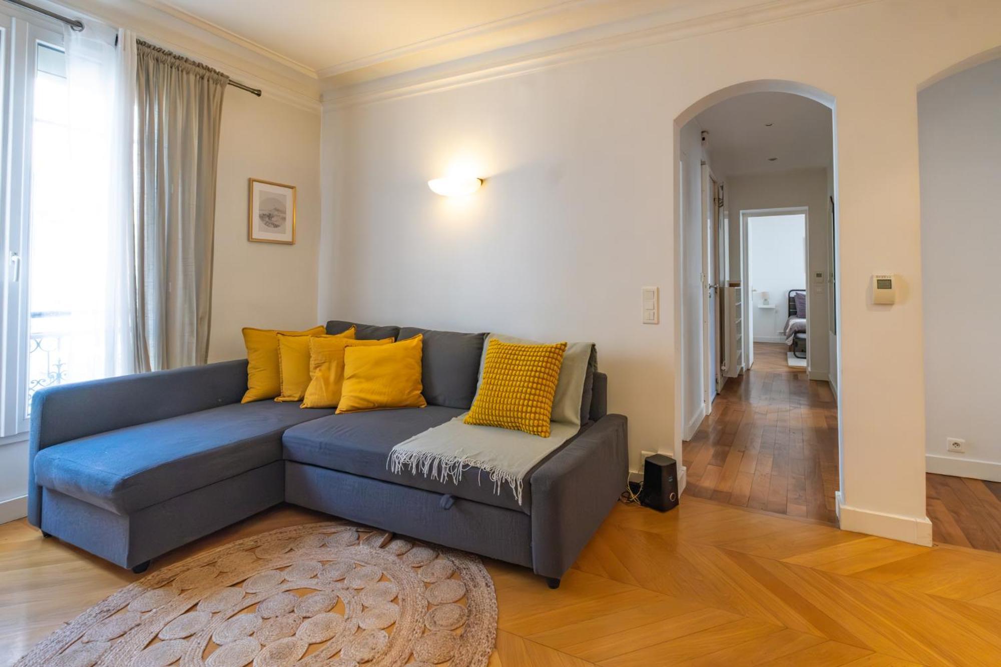 Spacious Apartment For 6 People París Exterior foto