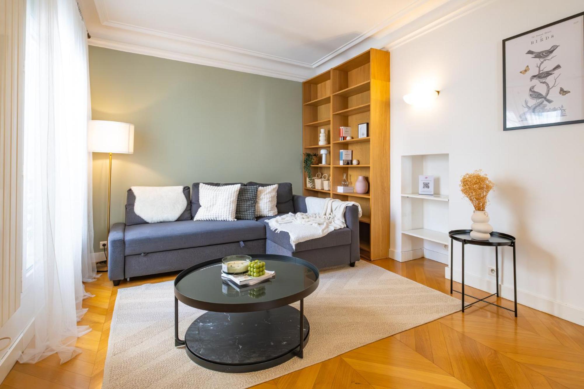 Spacious Apartment For 6 People París Exterior foto