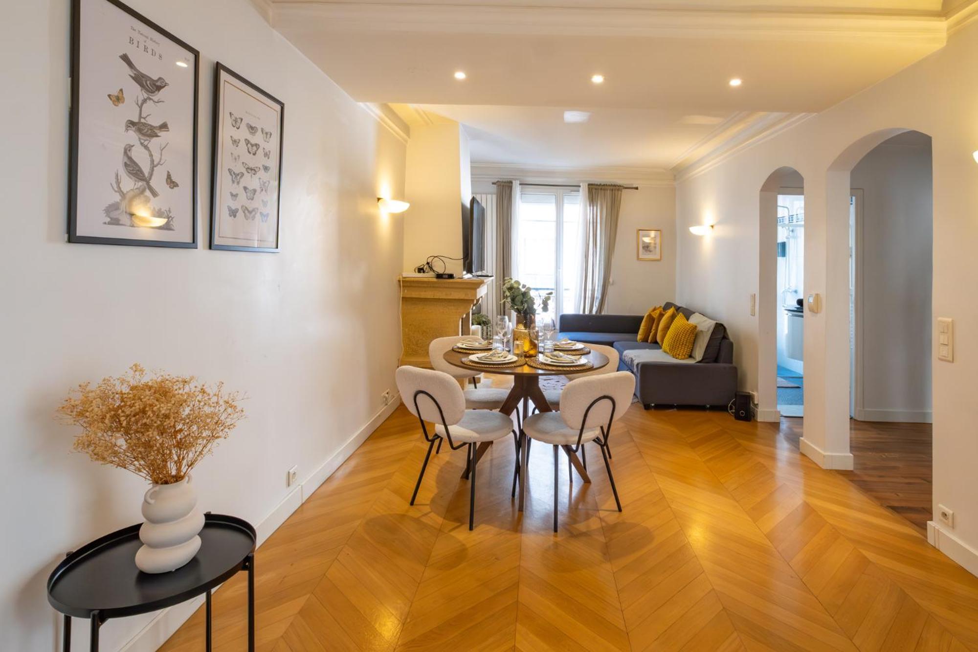 Spacious Apartment For 6 People París Exterior foto